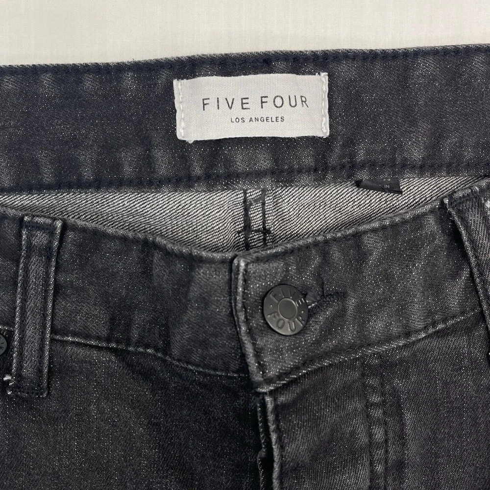 Five Four Los Angeles‎ Men's Size 33x31 Will Slim Black Button Fly Jeans
